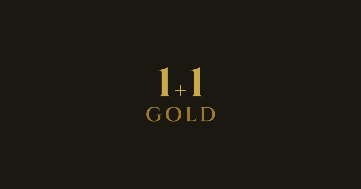 1Plus1Gold — Every gram brings you one step closer